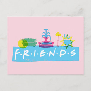 Postal FRIENDS™   Logotipo con iconos