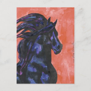 Postal Friesian Fantasy