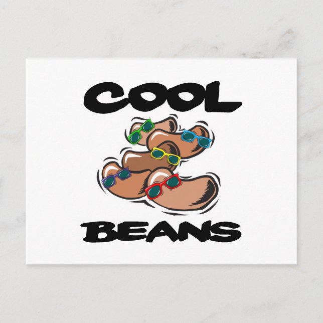 Postal Frijoles Cool (Anverso)