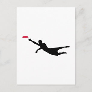 Postal Frisbee de golf en disco