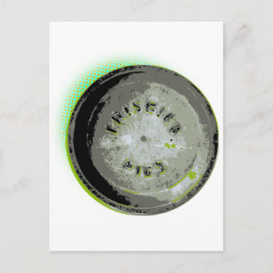Postal Frisbee Pie Tin Earth Colors