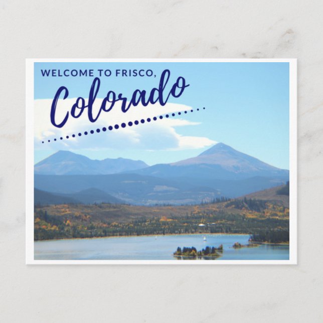 Postal Frisco Colorado Postcard (Anverso)
