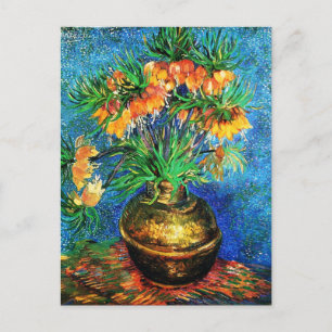 Postal Fritarios en un Bella Artes de Van Gogh de cobre