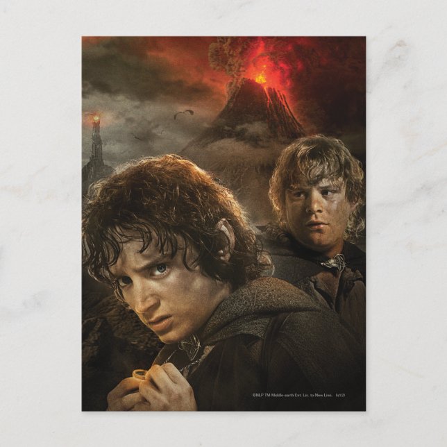 Postal FRODO™ y Samwise (Anverso)