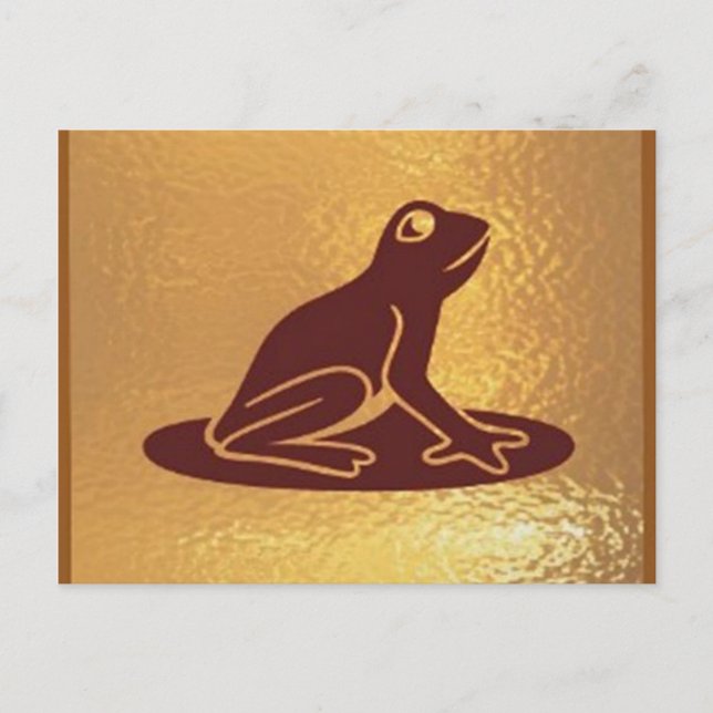 POSTAL FROG FROGGY (Anverso)
