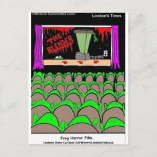 Postal Frog Horror Film Funny Tees Mugs Cards More