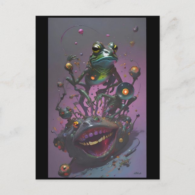 Postal Frog It All II  (Anverso)