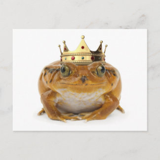 Postal Frog Prince - vista frontal