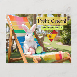Postal Frohe Ostern Fuerteventura