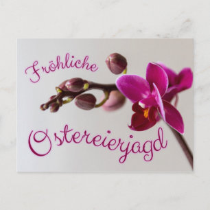Postal ¡Frohe Ostern mit fröhlicher Oestereoierjagd!