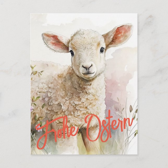 Postal Frohe Ostern Postkarte (Anverso)