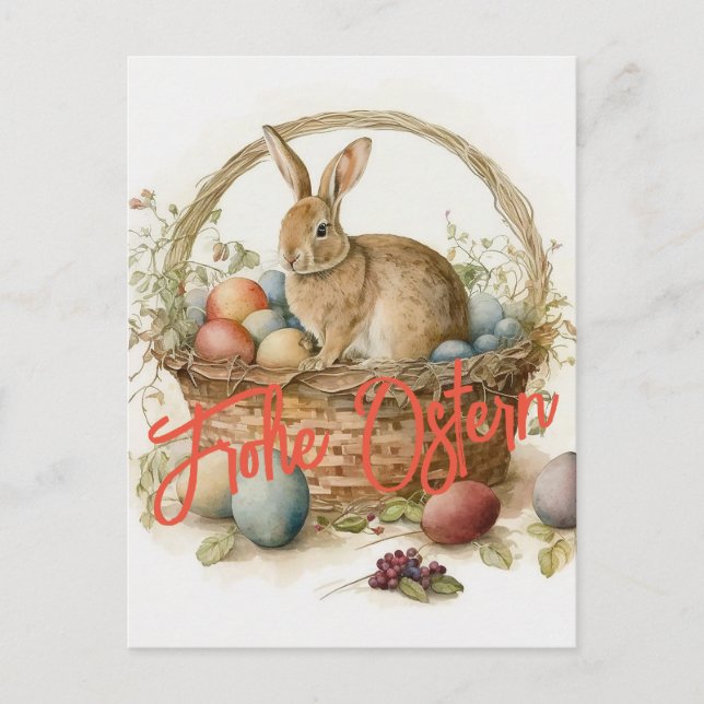 Postal Frohe Ostern Postkarte (Anverso)