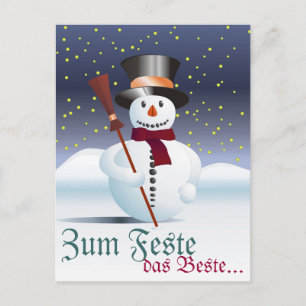 Postal Frohe Weihnacht