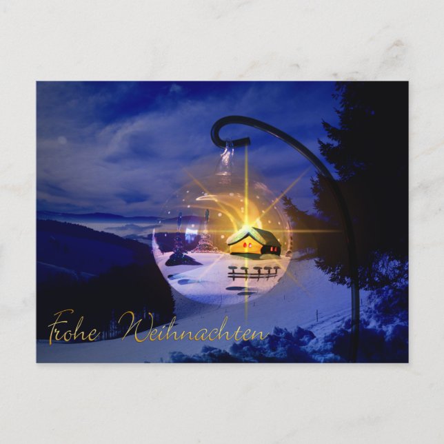 Postal Frohe Weihnachten (Anverso)