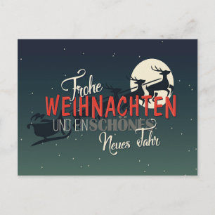 Postal Frohe Weihnachten