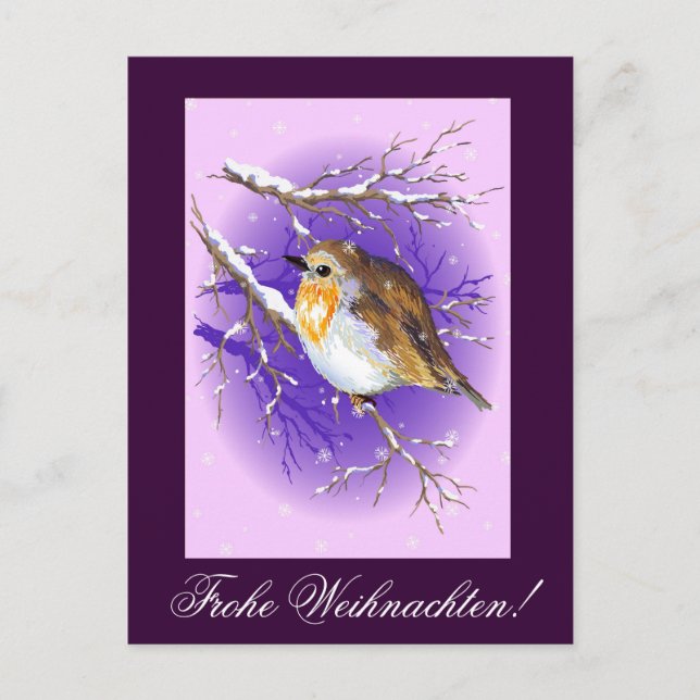 Postal ¡Frohe Weihnachten! (Anverso)