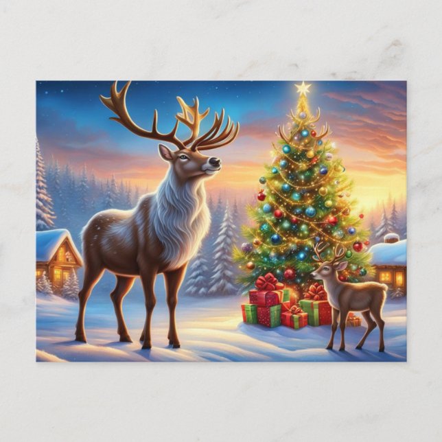 Postal Frohe Weihnachten  (Anverso)