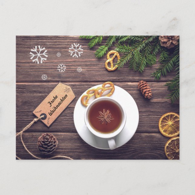 Postal Frohe Weihnachten (Anverso)