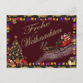 Postal Frohe Weihnachten