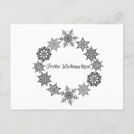 Postal Frohe Weihnachten Post Card