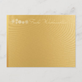 Postal Frohe Weinachten Merry Christmas