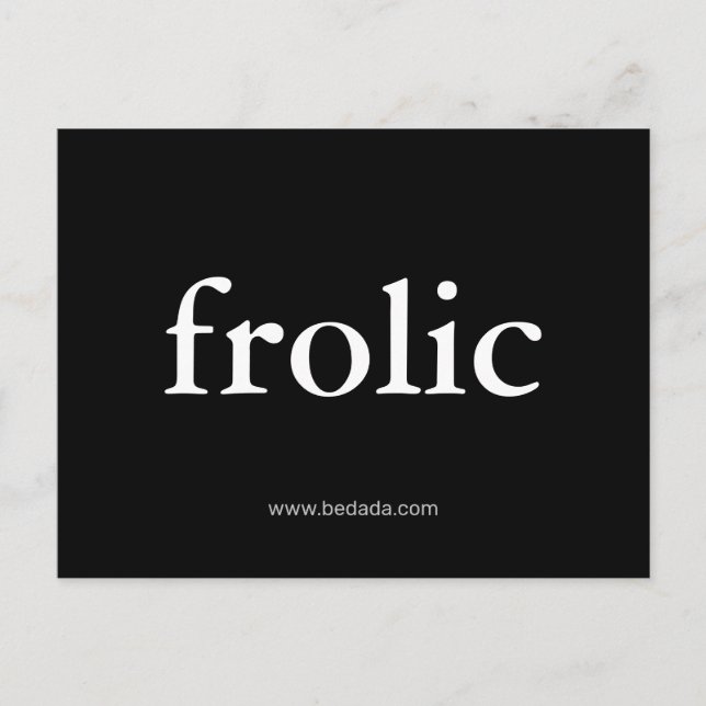 Postal frolic (Anverso)