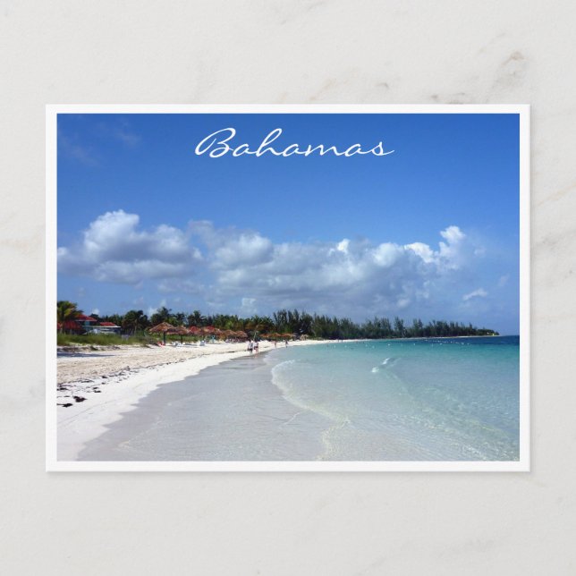 Postal frontera costera de bahamas (Anverso)