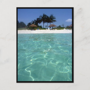 Postal frontera de bahamas cristalinas