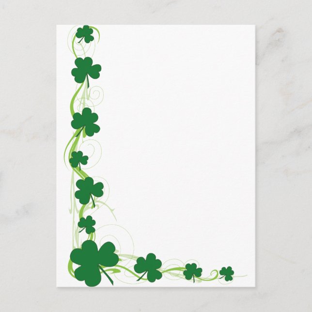 Postal Frontera Shamrock (Anverso)