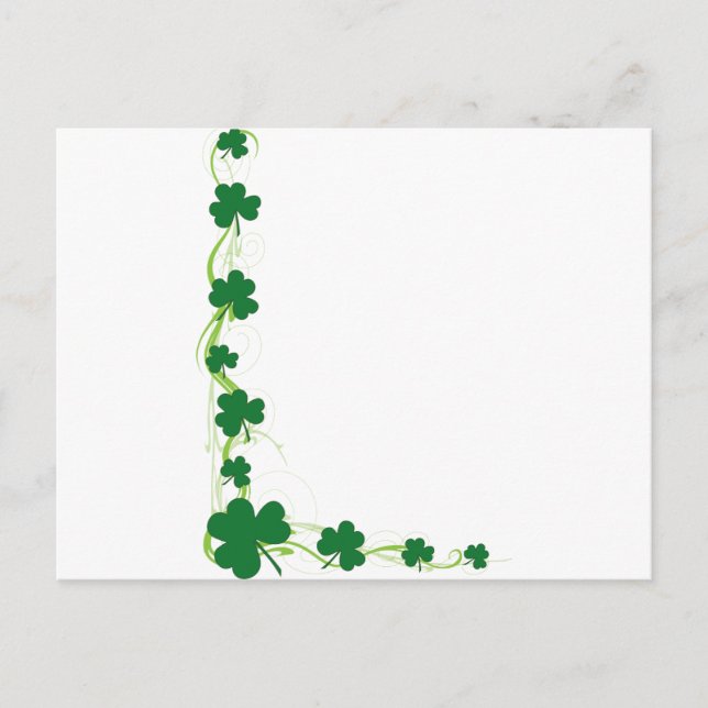 Postal Frontera Shamrock (Anverso)