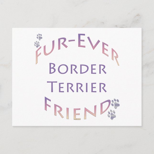 Postal Frontera Terrier Furever (Anverso)