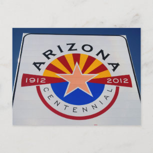 Postal fronteriza entre Arizona y Utah