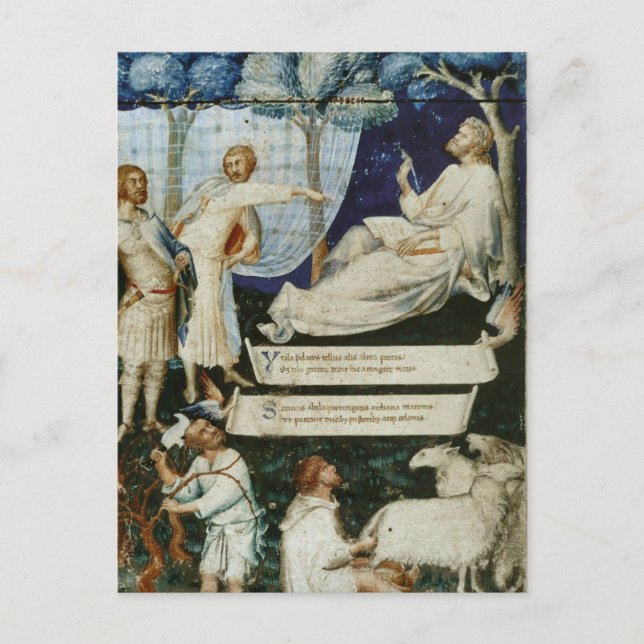 Postal Frontespizio per il codice di Virgilio (Anverso)