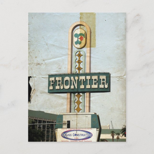 Postal FRONTIER LAS VEGAS (Anverso)