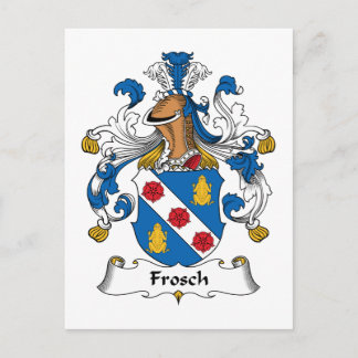 Postal Frosch Family Crest