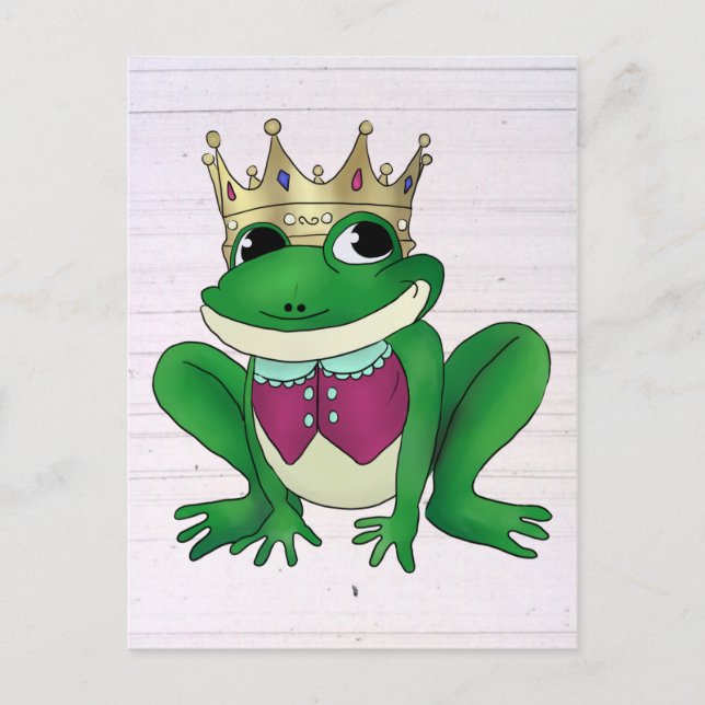 Postal Froschkönig (Anverso)