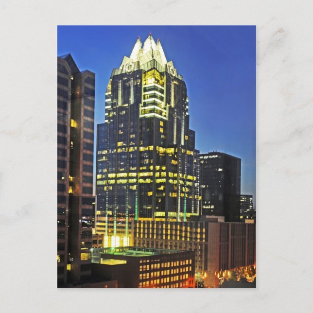 Postal Frost Bank Tower, Austin, Texas, EE.UU. (Anverso)