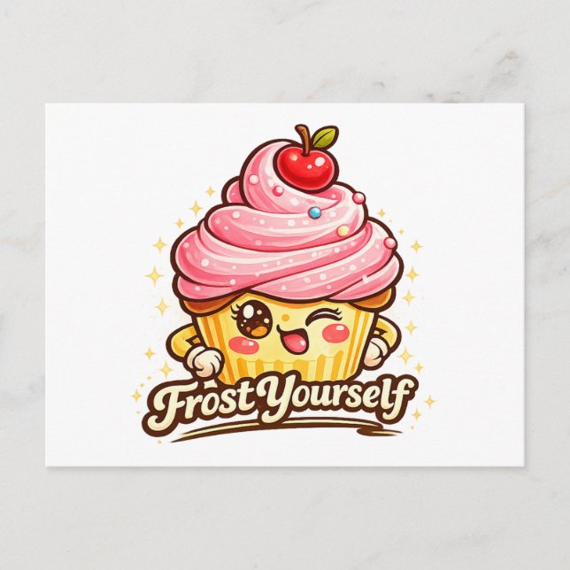 Postal Frost Yourself - Sprinkle Stella - Foodie Fiends (Anverso)