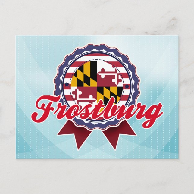 Postal Frostburg, MD (Anverso)