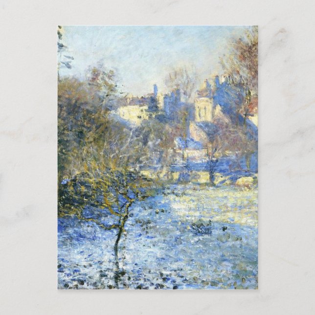 Postal Frotado por Claude Monet (Anverso)