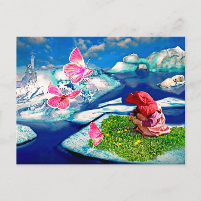 Postal Frühling am Nordpol (Anverso)