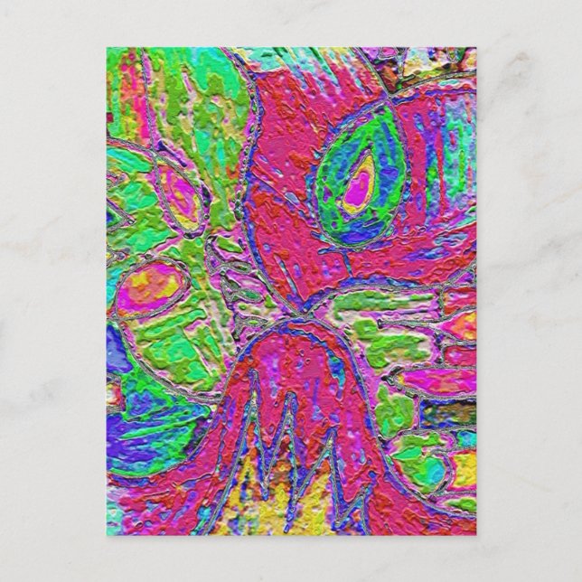 Postal frustrada del arcoiris Sherbet (Anverso)