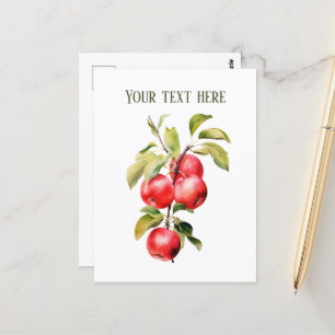 Postal fruta añadir mensaje