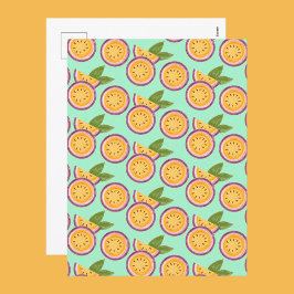Postal Fruta de la pasión
