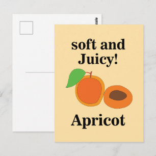 Postal Fruta Jugosa de Albaricoque