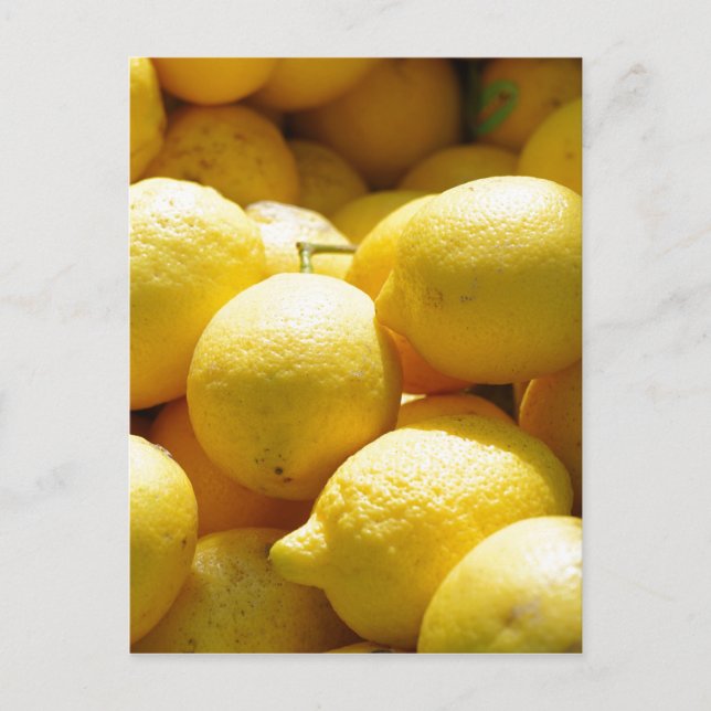 Postal Fruta: Lemones (Anverso)