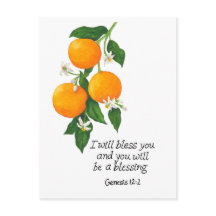 Fruta Naranja Génesis 12:2