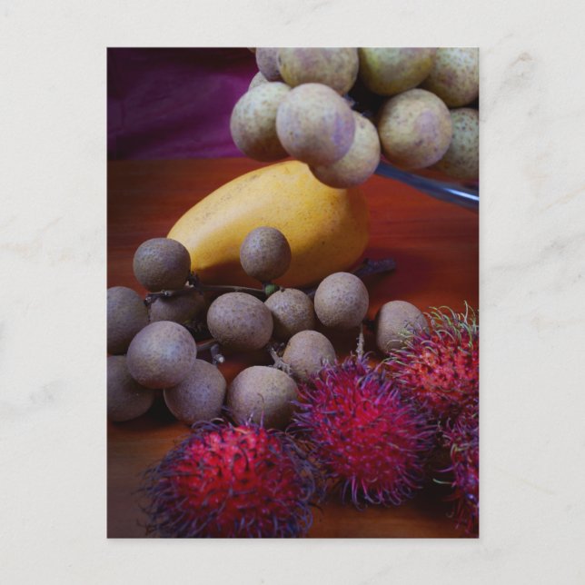 Postal Fruta tropical (Anverso)