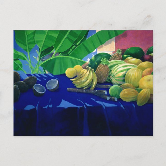 Postal Fruta tropical (Anverso)