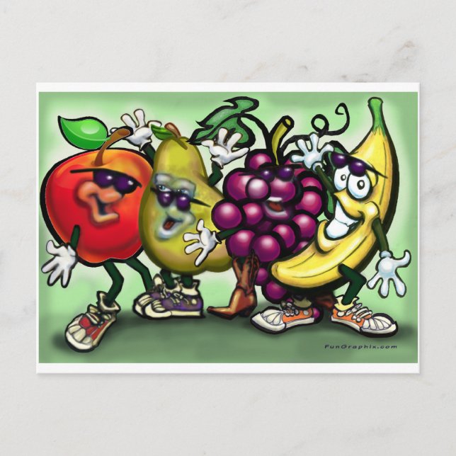Postal Frutas (Anverso)